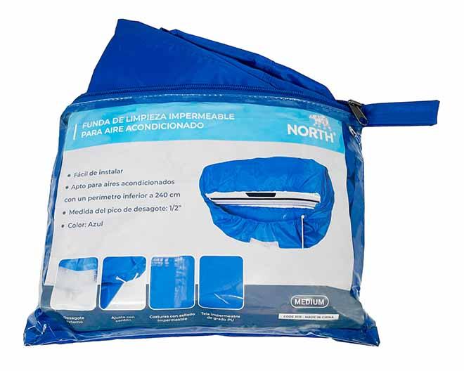Funda cobertor de limpieza para aire acondicion 2.4mts Q-532