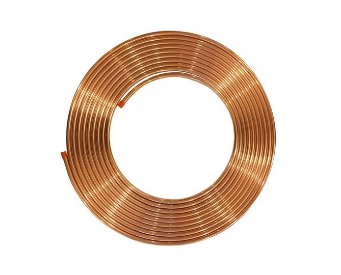 Caño de cobre 3/8" x metro lineal