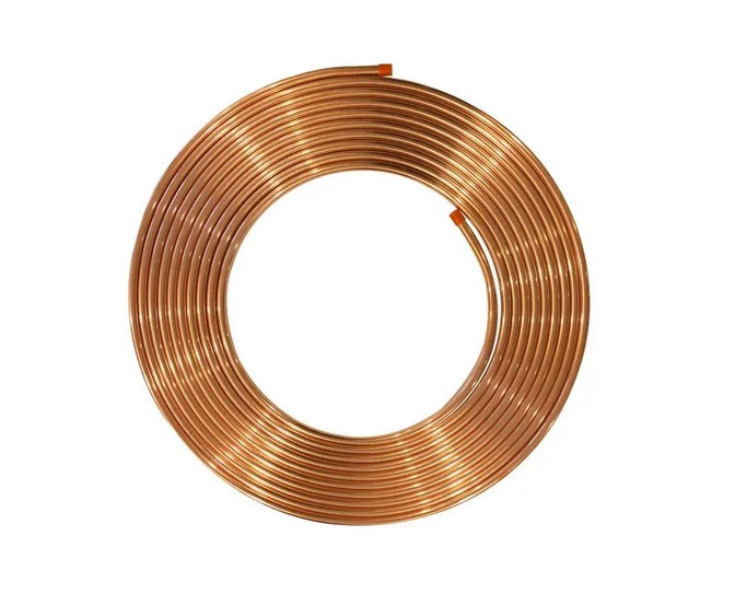 Caño de cobre 3/8" x metro lineal