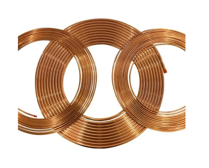 Caño de cobre 3/8" x metro lineal