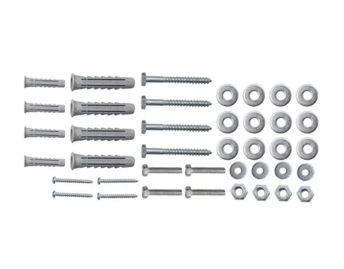 Kit de tornillos para instalación de ménsula de aire acondicionado