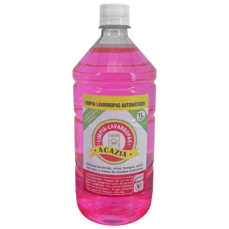Detergente Limpia Lavarropas Acazia Quita Malos Olores 1 Litro