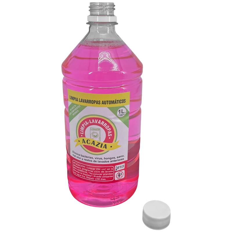 Detergente Limpia Lavarropas Acazia Quita Malos Olores 1 Litro