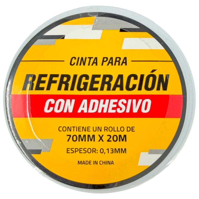 Cinta de PVC blanca con adhesivo x 20 metros