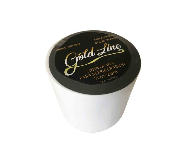 Cinta de PVC blanca con adhesivo x 20 metros