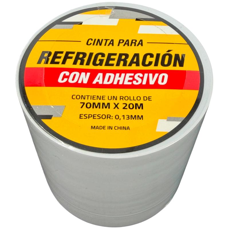 Cinta de PVC blanca con adhesivo x 20 metros
