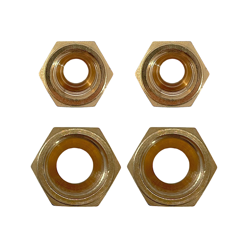 Kit Tuercas Bronce 1/4 Y 3/8 Para Aire Acondicionado Split