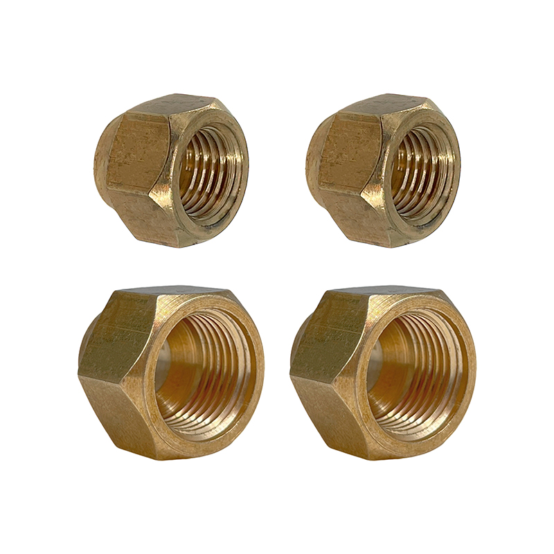 Kit Tuercas Bronce 1/4 Y 3/8 Para Aire Acondicionado Split