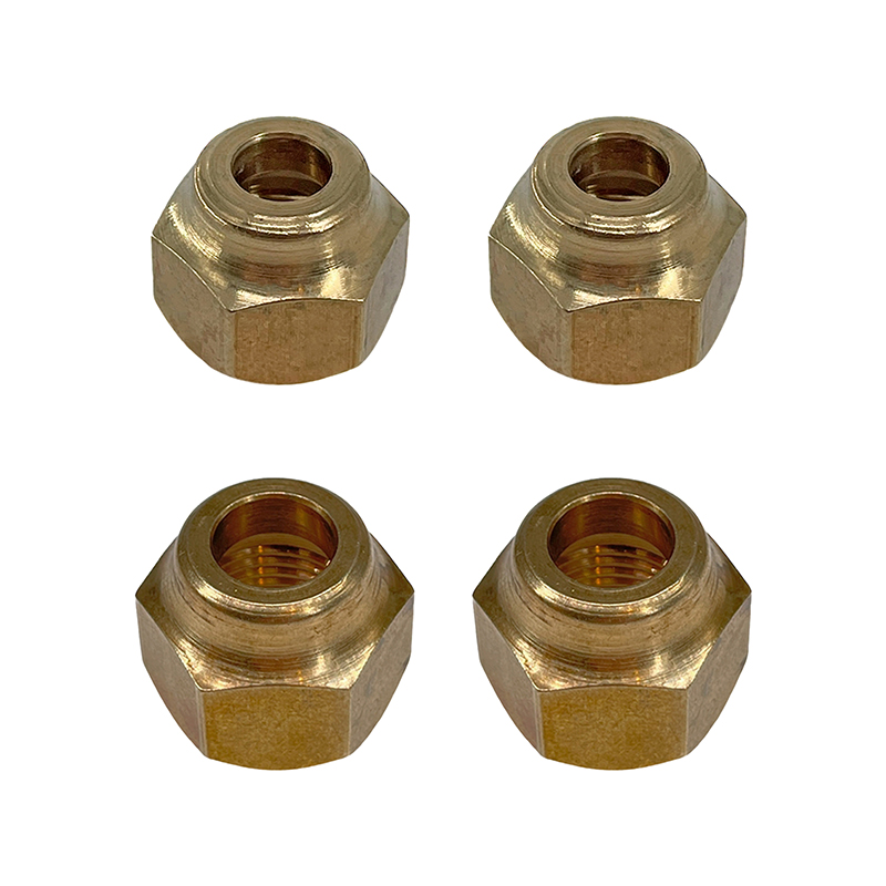 Kit Tuercas Bronce 1/4 Y 3/8 Para Aire Acondicionado Split