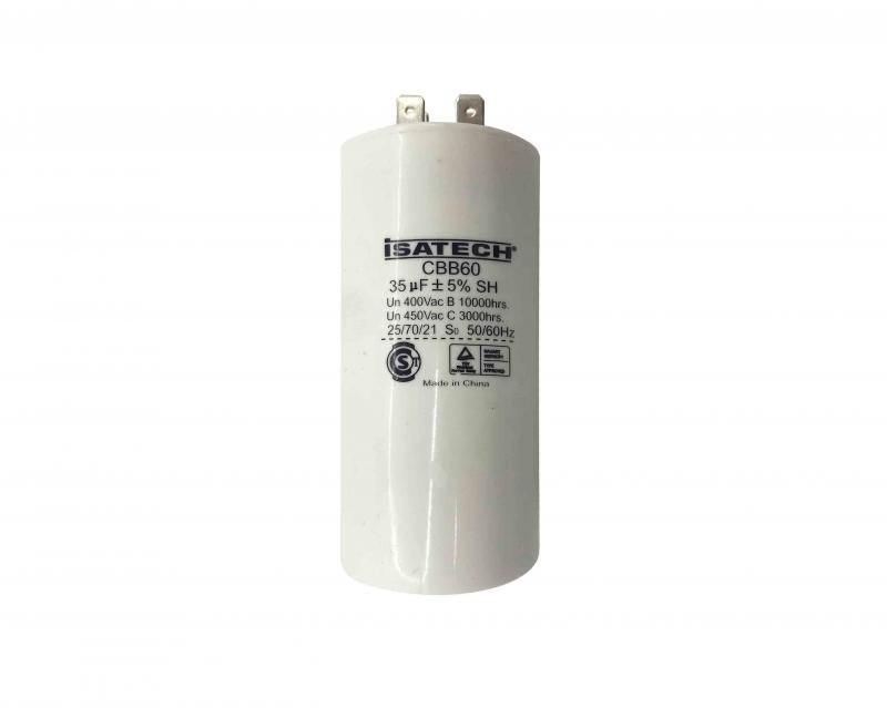 Capacitor Isatech 35 mf para lavarropas
