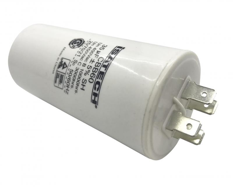 Capacitor Isatech 35 mf para lavarropas