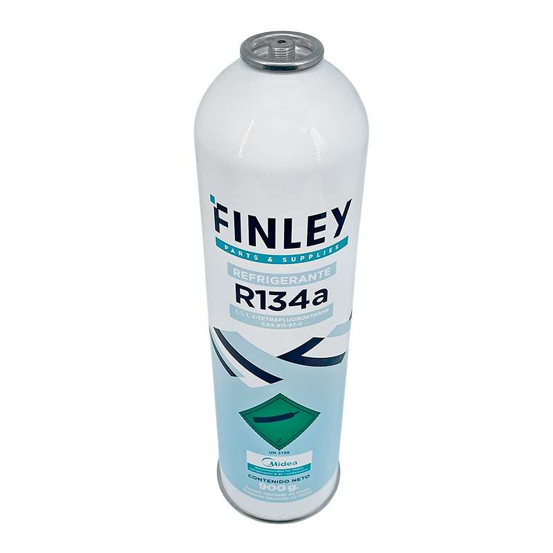Lata Gas Refrigerante Finley R134a 900gr