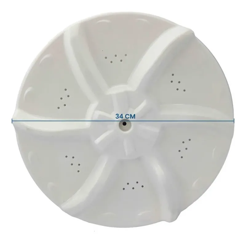 Turbina agitador 34 cm original de lavarropas Electrolux y Philco