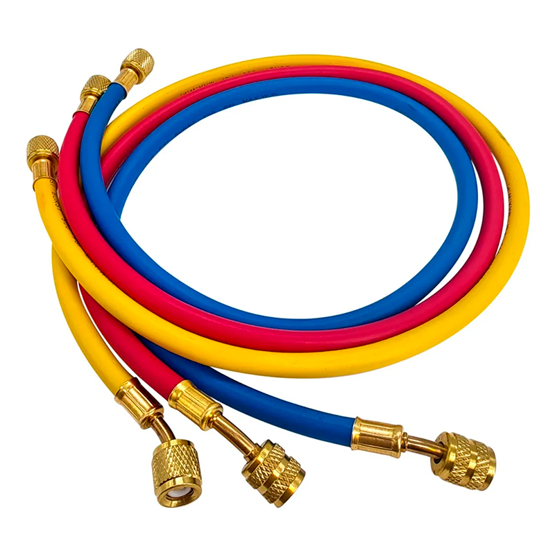 Juego De Mangueras Para Manifold R410 90cm 800psi