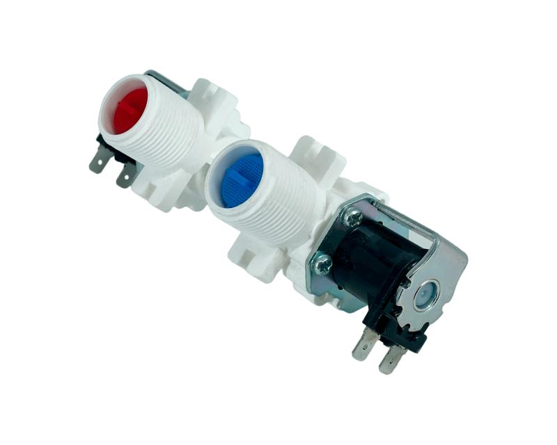 Electroválvula de lavarropas Philco original PH08, PH10, PH12 2 entradas y una salida