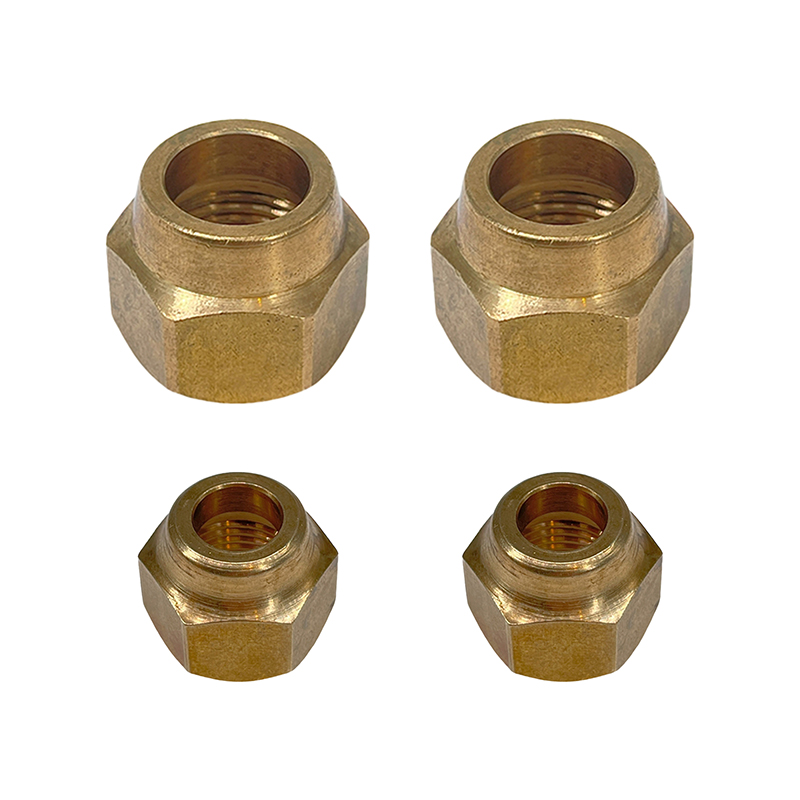 Kit Tuercas Bronce 5/8 Y 3/8 Para Aire Acondicionado Split