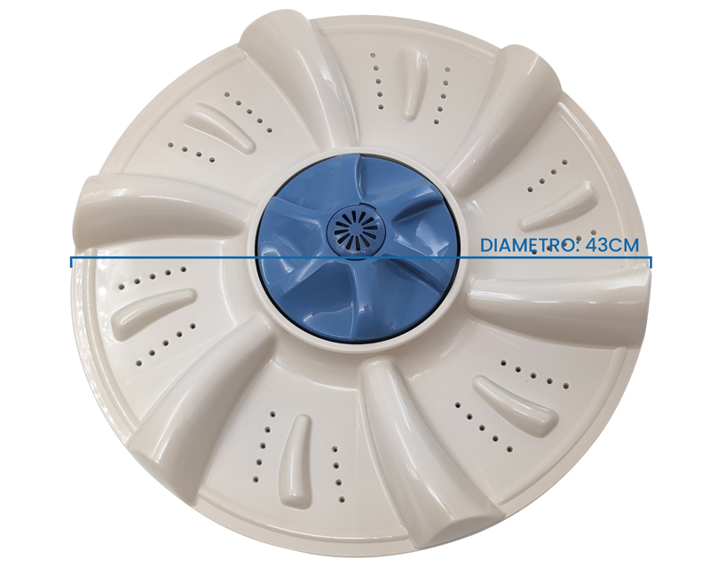 Turbina agitador para Lavarropas Samsung Wa13r Wa15