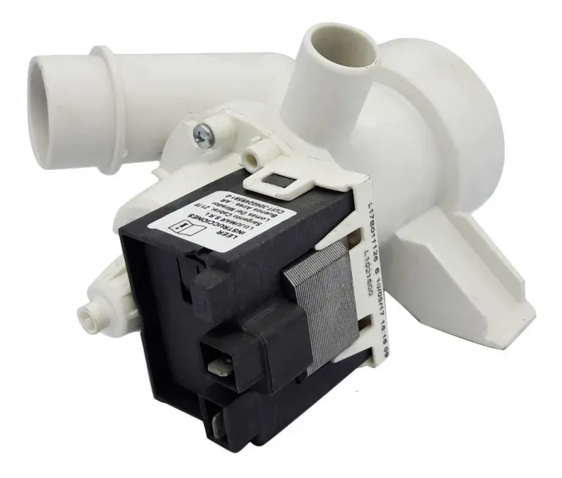 Bomba de desagote para lavarropas y lavasecarropas Longvie y Candy