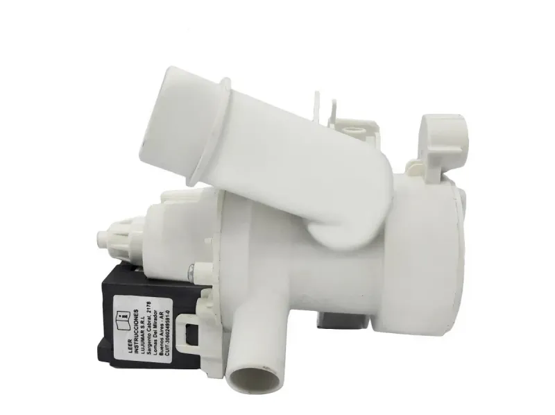 Bomba de desagote para lavarropas y lavasecarropas Longvie y Candy