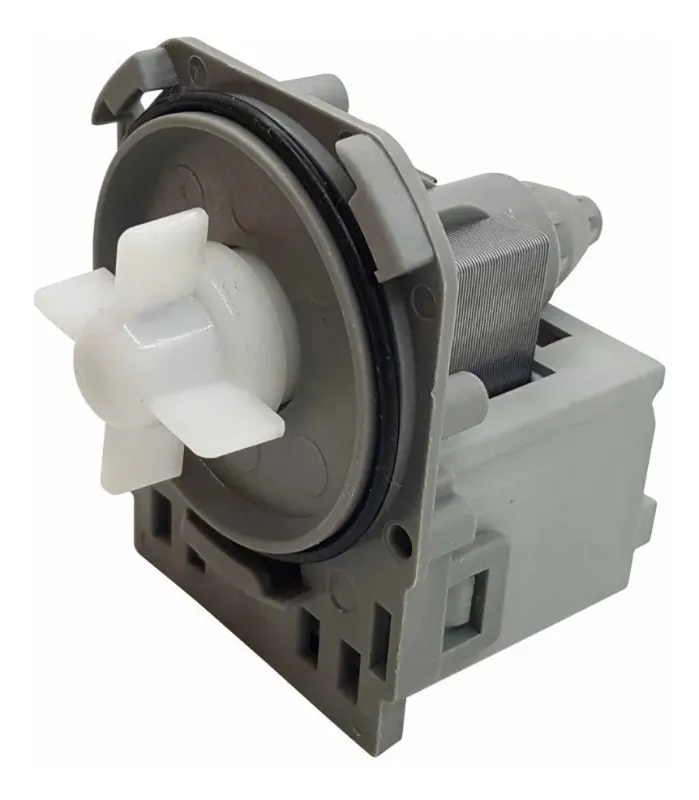 Motor de bomba de desagote 3 trabas para lavarropas LG, Gafa, Drean y otros