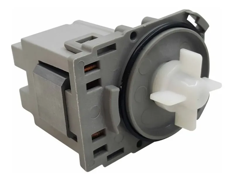 Motor de bomba de desagote 3 trabas para lavarropas LG, Gafa, Drean y otros