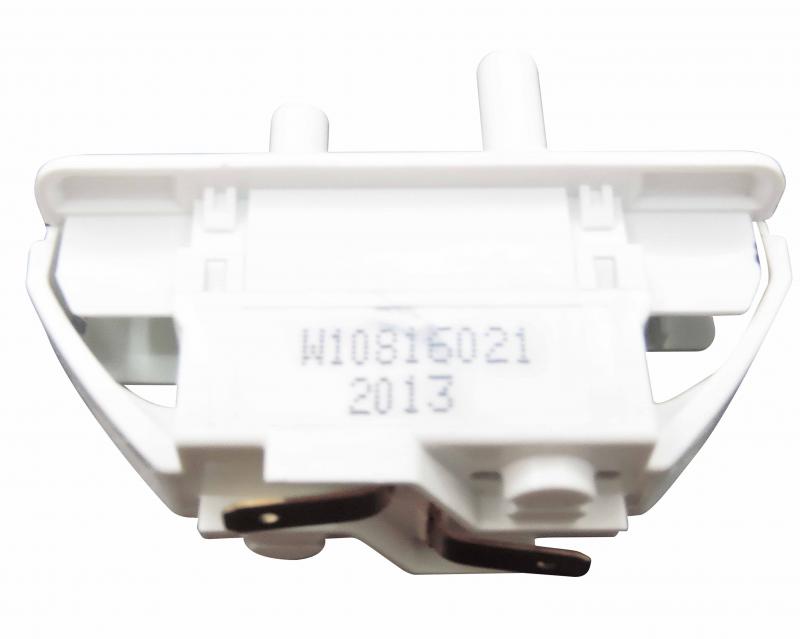 Interruptor doble pin fino original de heladera Whirlpool Wre80k2 Wrm57
