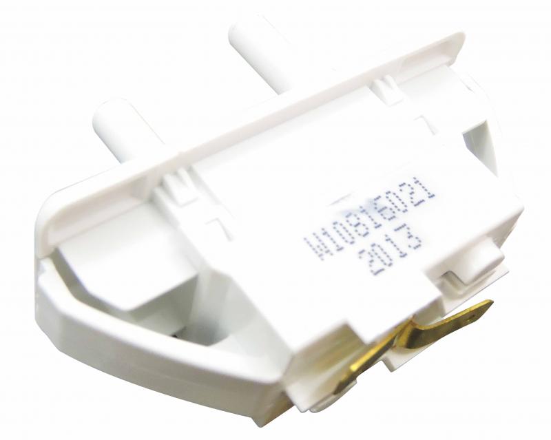 Interruptor doble pin fino original de heladera Whirlpool Wre80k2 Wrm57
