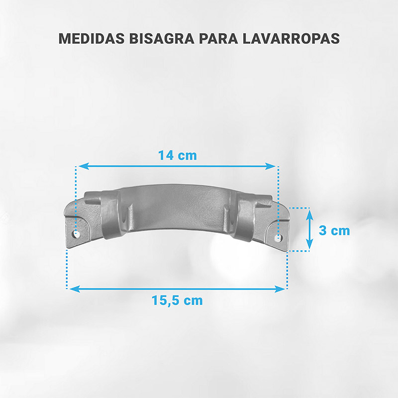 Bisagra Puerta Lavarropas Samsung 1702 1904 1804 Original