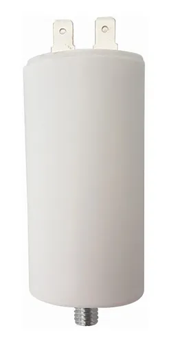 Capacitor de marcha con tornillo 14 MF Isatech para lavarropas