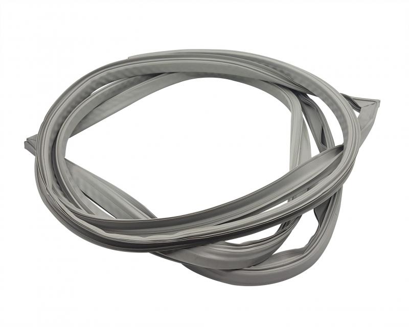 Juego de burletes en L gris 75x140 cm