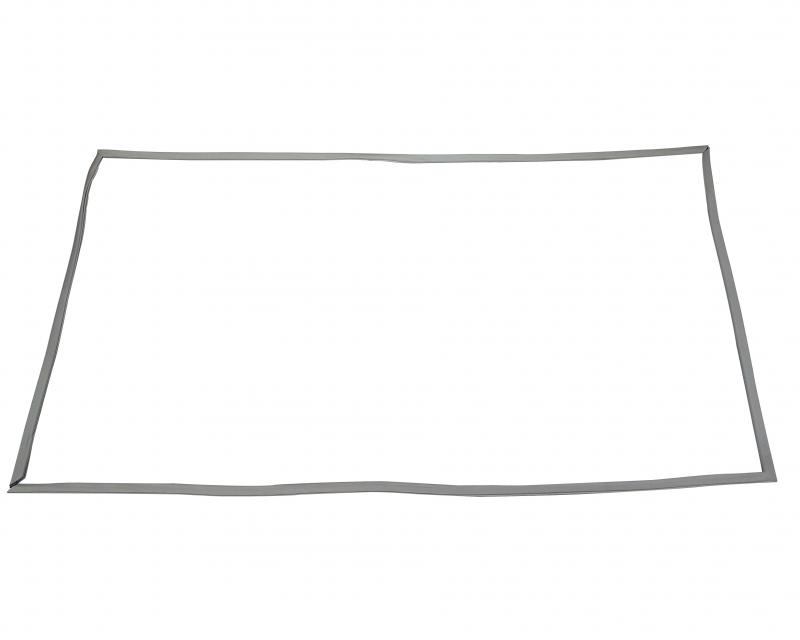 Juego de burletes en L gris 75x140 cm