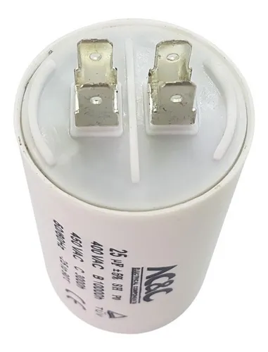 Capacitor de marcha 25 MF AC&C para lavarropas