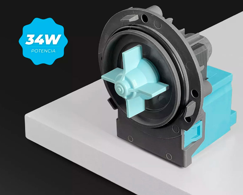 Motor Bomba Desagote North Para Lavarropas Automatico X10