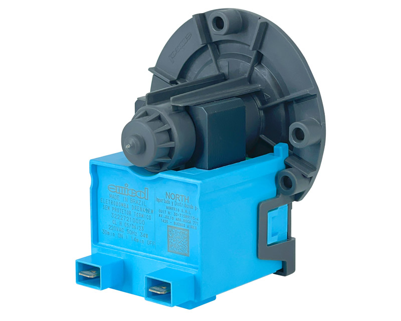 Motor Bomba Desagote North Para Lavarropas Automatico X10