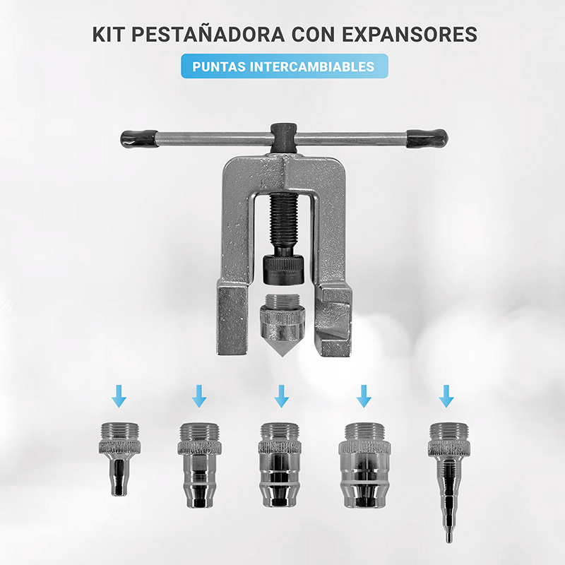 Pestañadora Refrigeracion Lt-275 Herramientas Expansor Caños