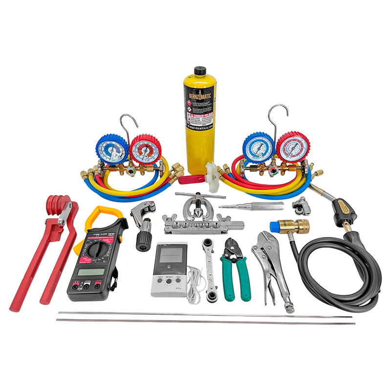 Kit de herramientas N° 1 Refrigeración + Kit Soldador