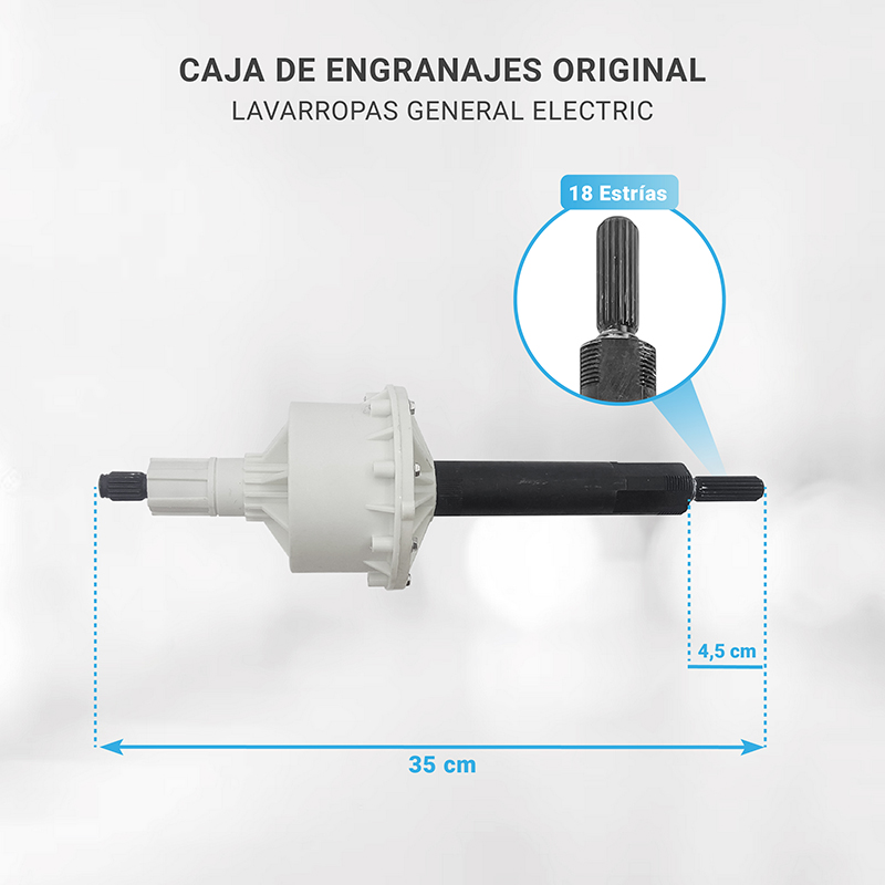 Caja Mecanismo Lavarropas General Electric 11kg Original