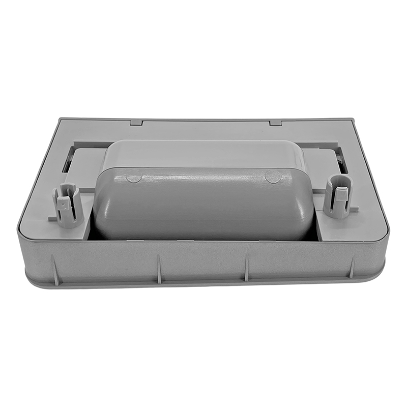 Frente gris de jabonera original de lavarropas Samsung 1904