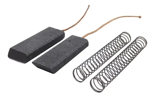 Juego de carbones para motor de lavarropas 5 x 12,5 x 33 mm