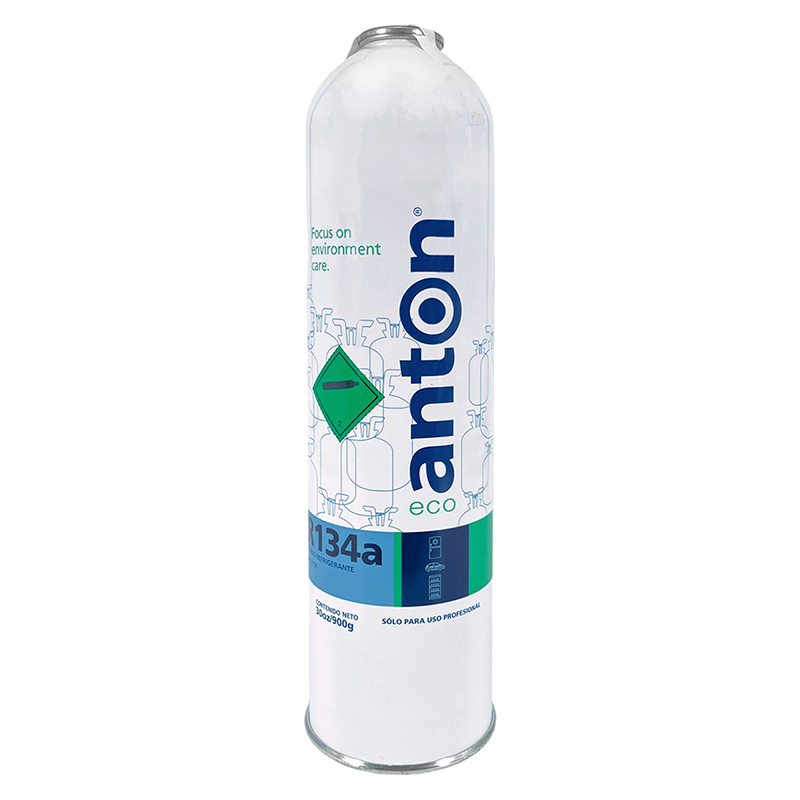 Lata de gas refrigerante Anton R134 900 gr