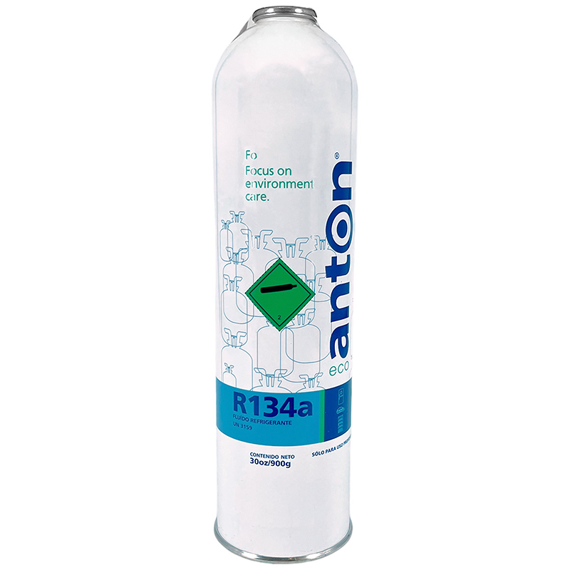 Lata de gas refrigerante Anton R134 900 gr