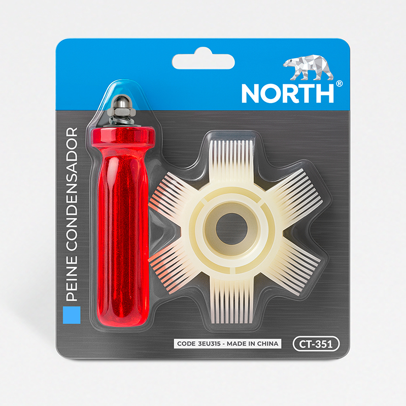 Peine Condensador Refrigeracion Plastico 6 En 1