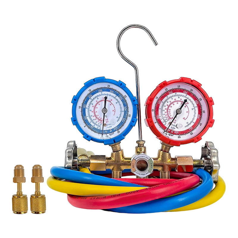 Manifold combinado R134 R410 R404 R22 R12