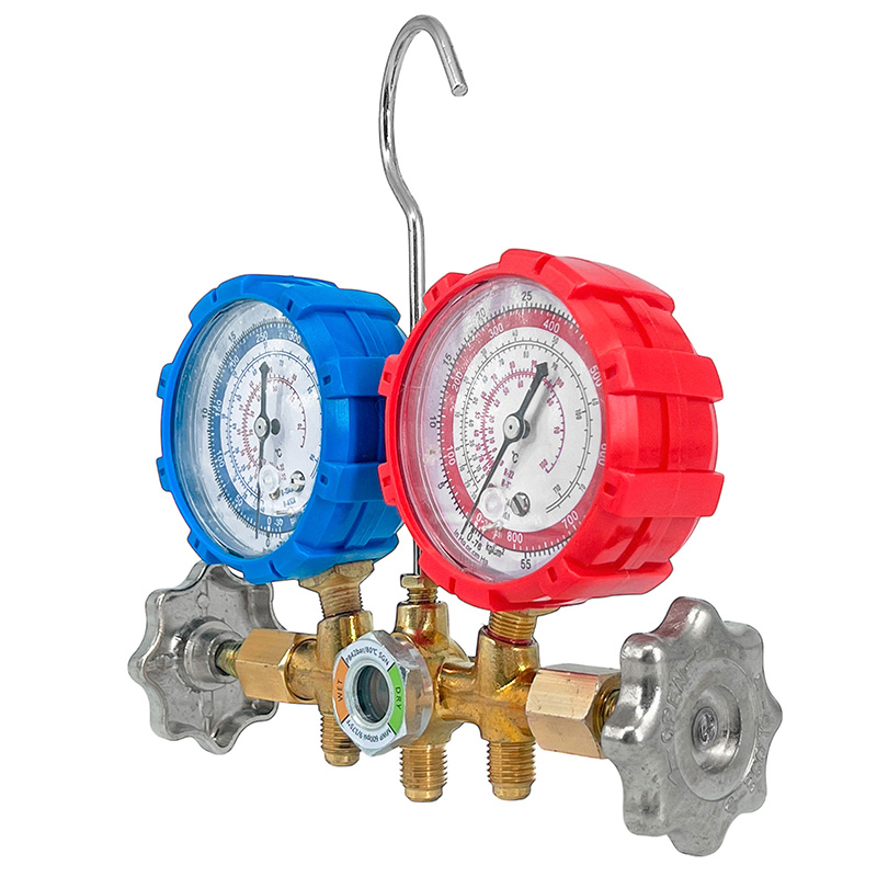 Manifold combinado R134 R410 R404 R22 R12