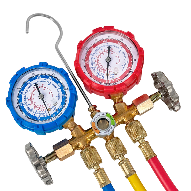 Manifold combinado R134 R410 R404 R22 R12