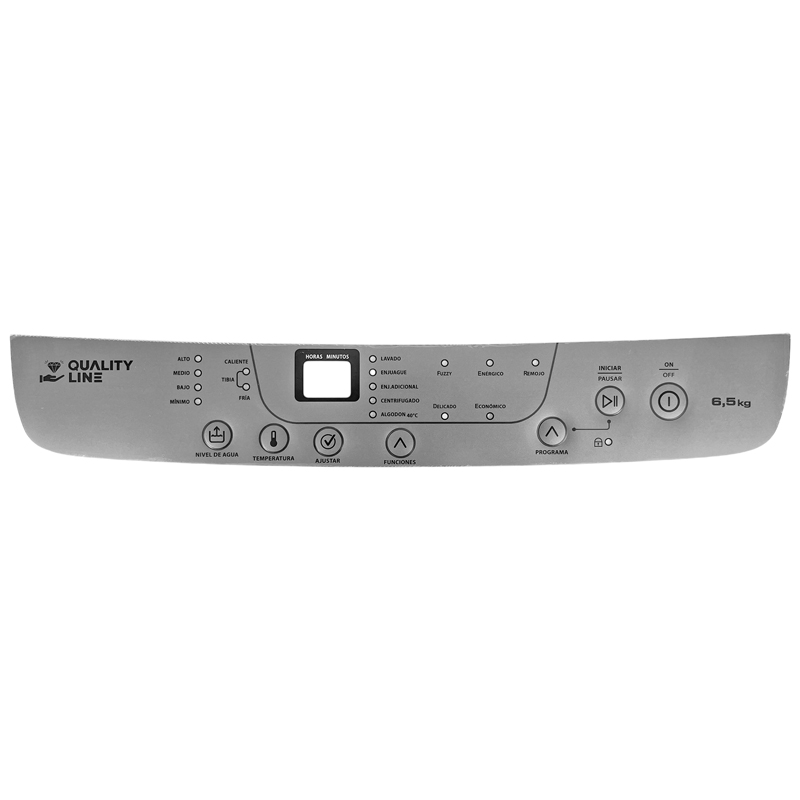 Membrana Panel Para Lavarropas Gafa Fuzzy 7500 6500