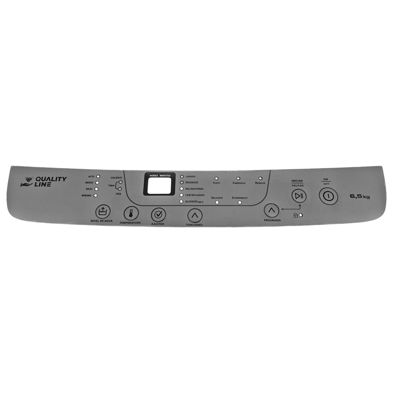 Membrana Panel Para Lavarropas Gafa Fuzzy 7500 6500