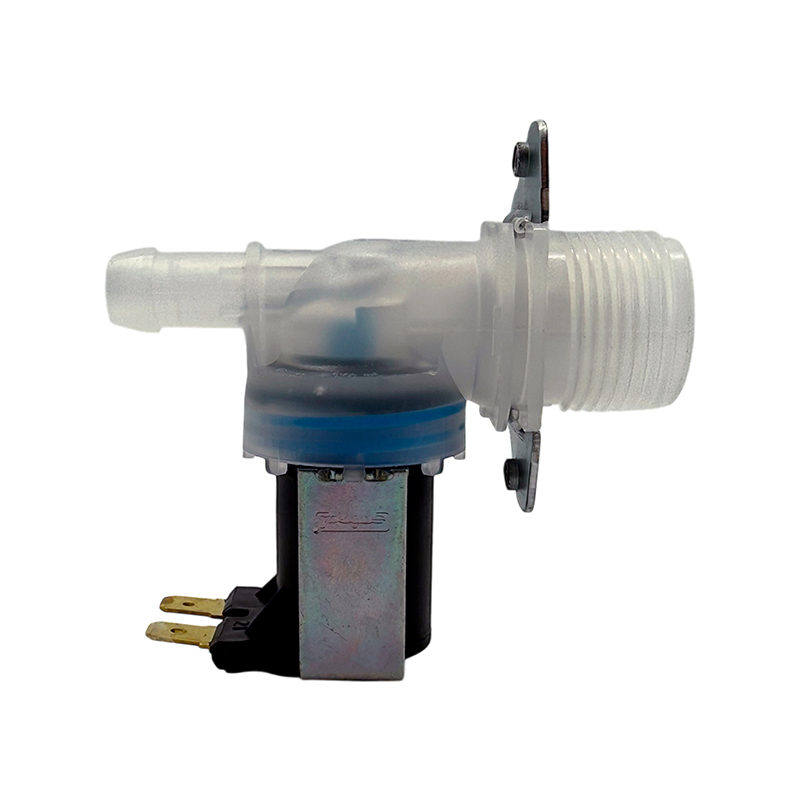 Electroválvula 1 vía 180° para lavarropas Candy, Whirlpool, Longvie y otros
