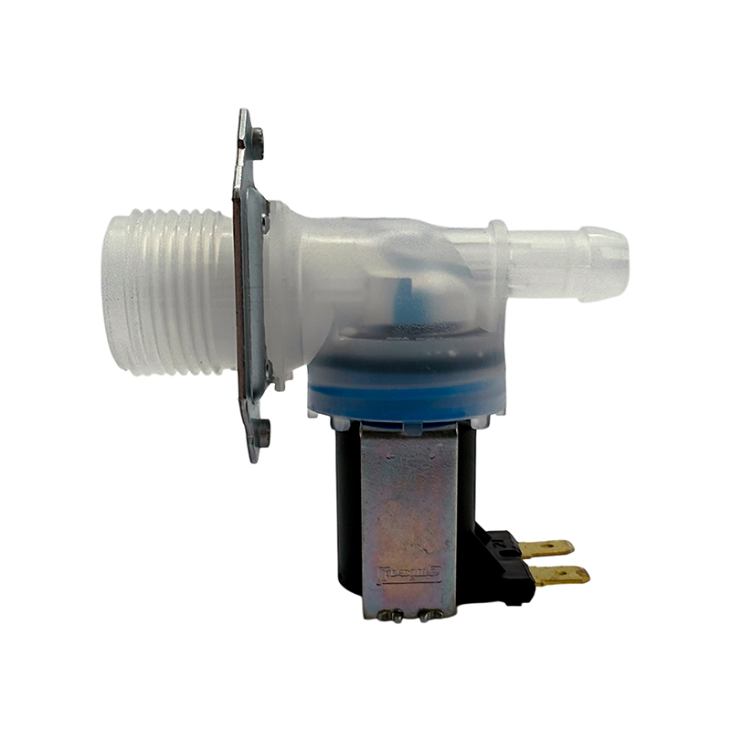 Electroválvula 1 vía 180° para lavarropas Candy, Whirlpool, Longvie y otros