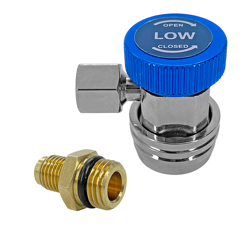 Kit Carga Aire Acondicionado Automotor R134 Manifold Acople